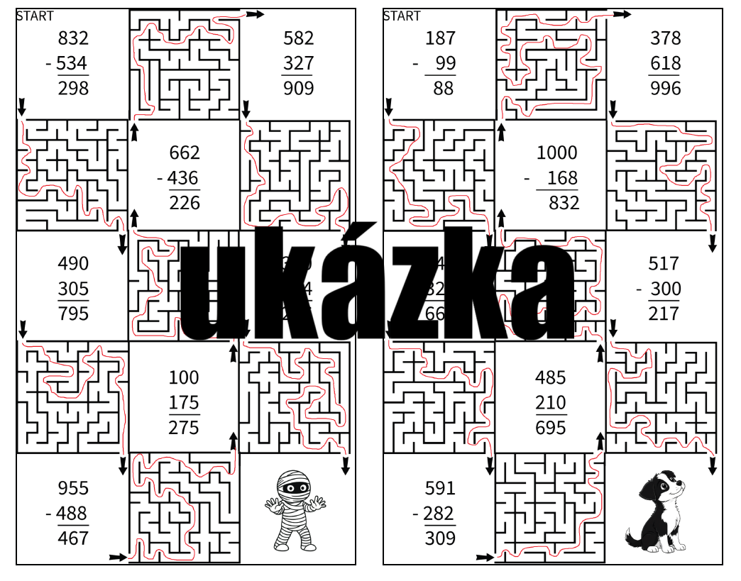 Bludišťová matematika