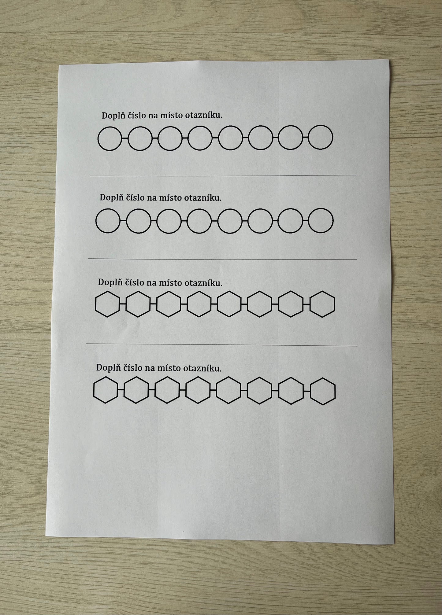 Číselné a logické řady