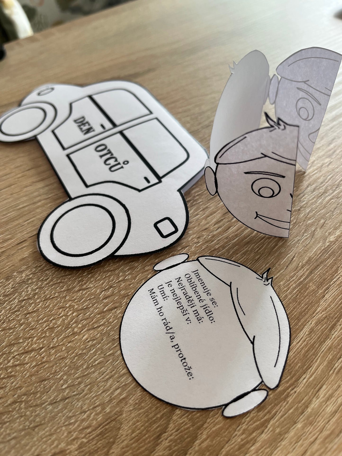 Den otců - předloha