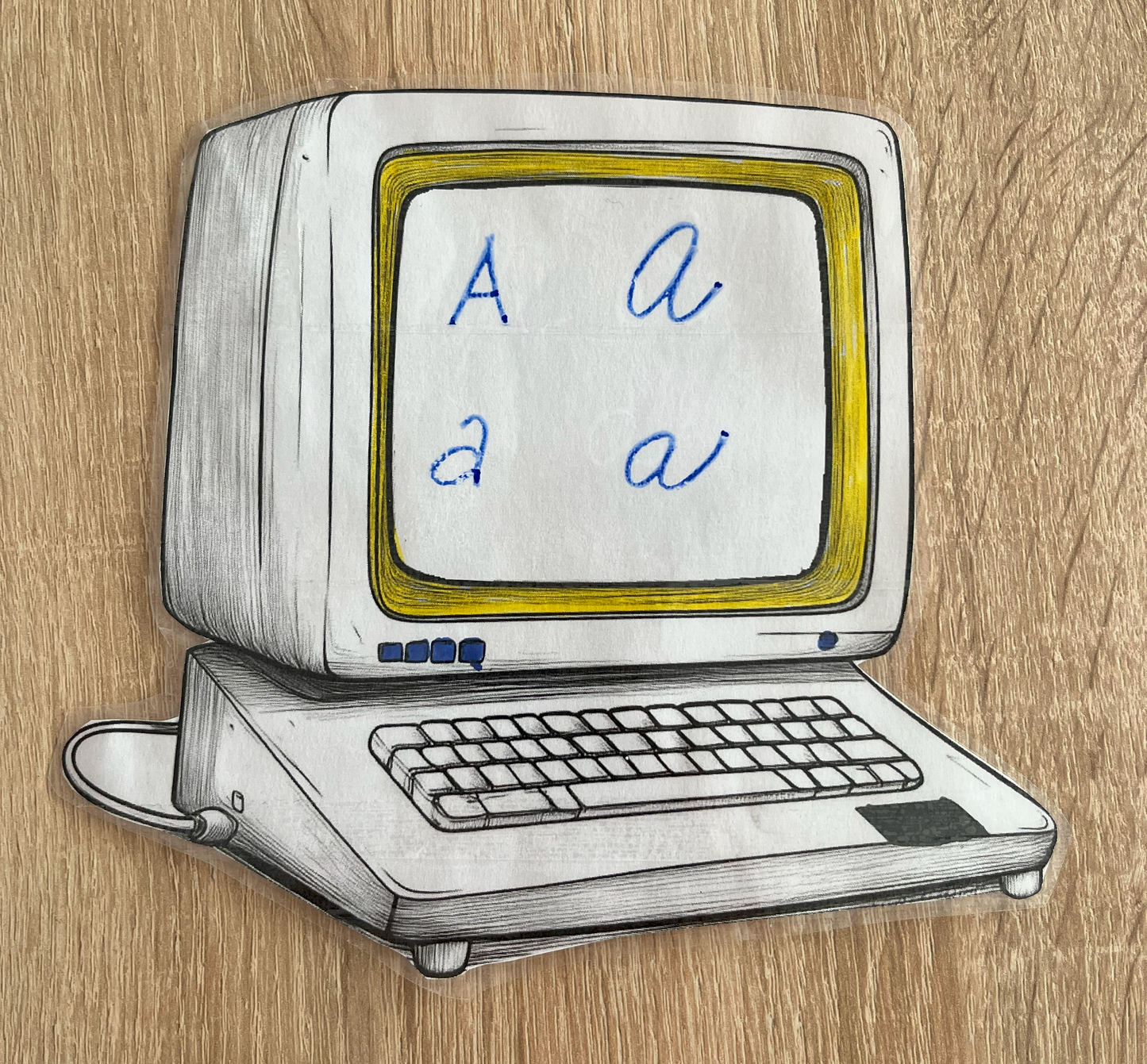Psací deska - elektronické zařízení