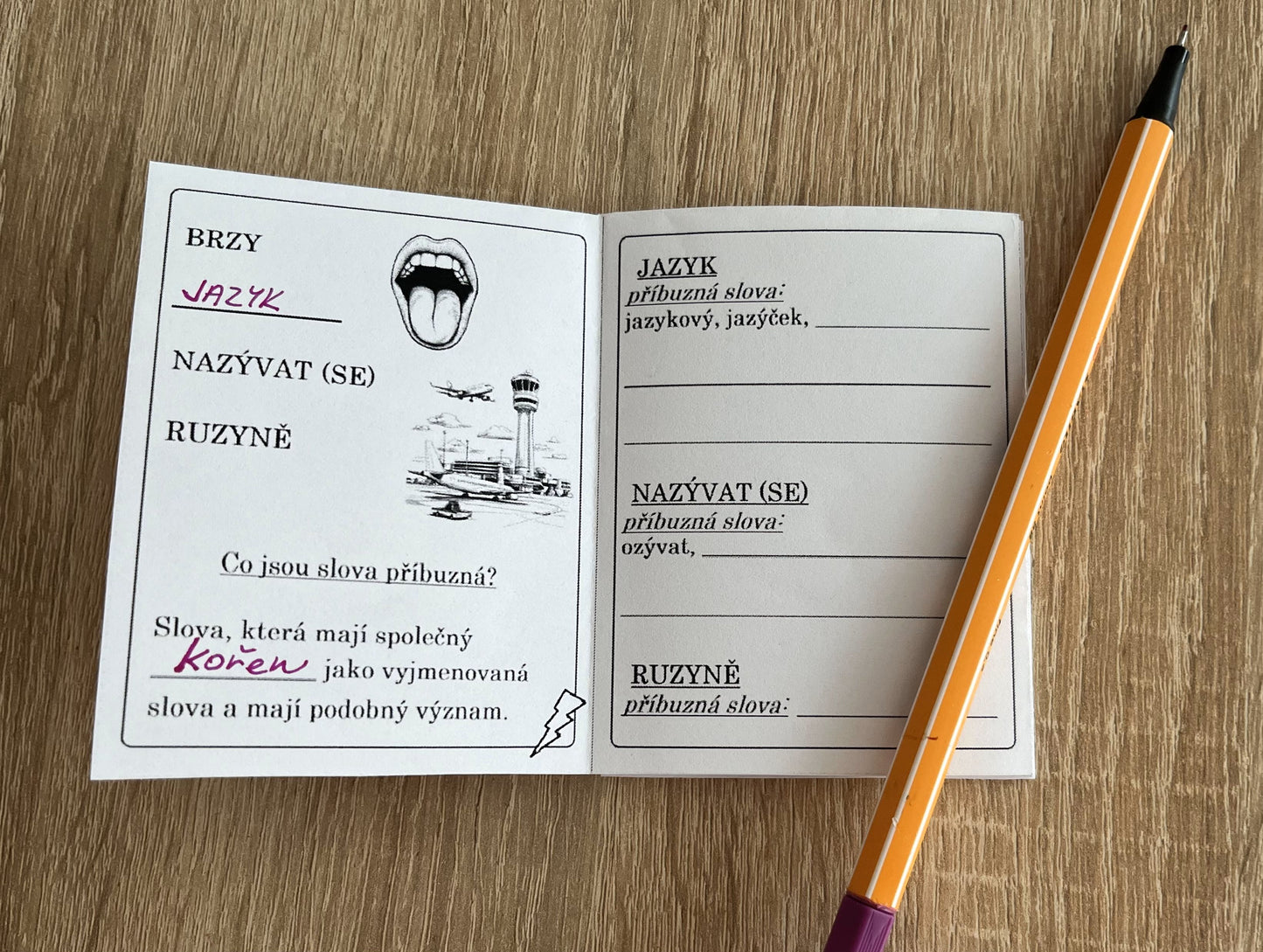 Vyjmenovaná slova P, S, V, Z - přehled