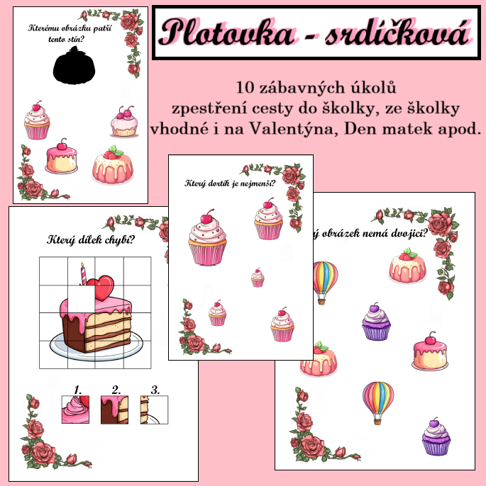 Plotovka - srdíčková