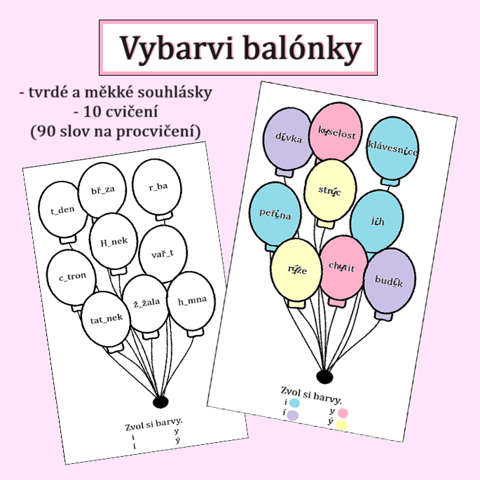 Vybarvi balónky