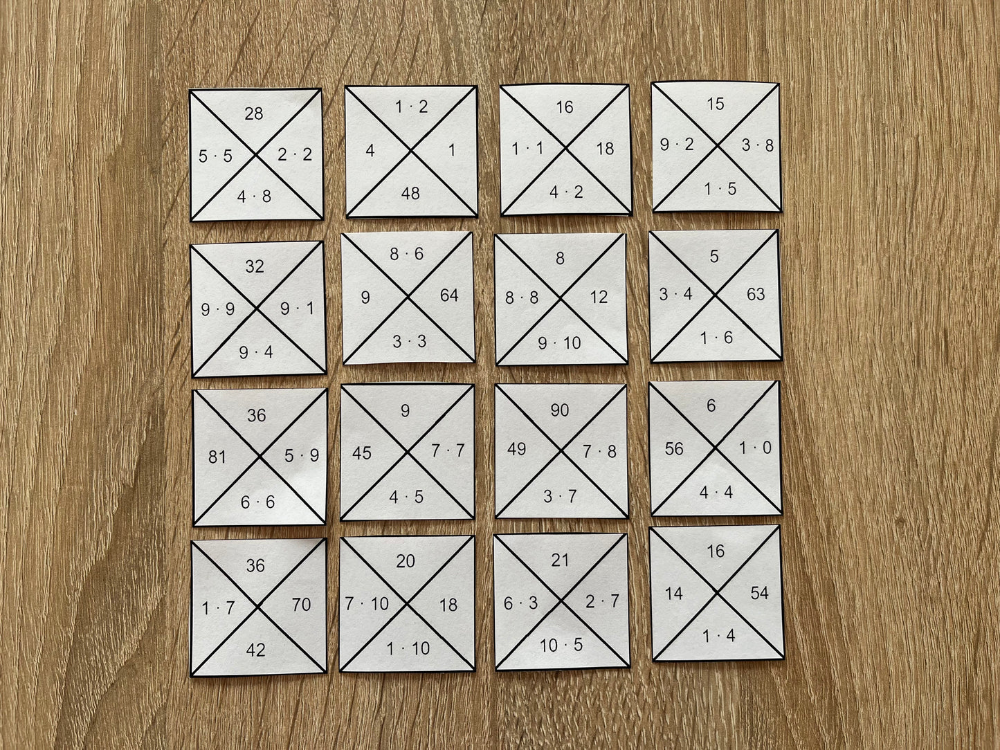 Kvadromino - matematické puzzle