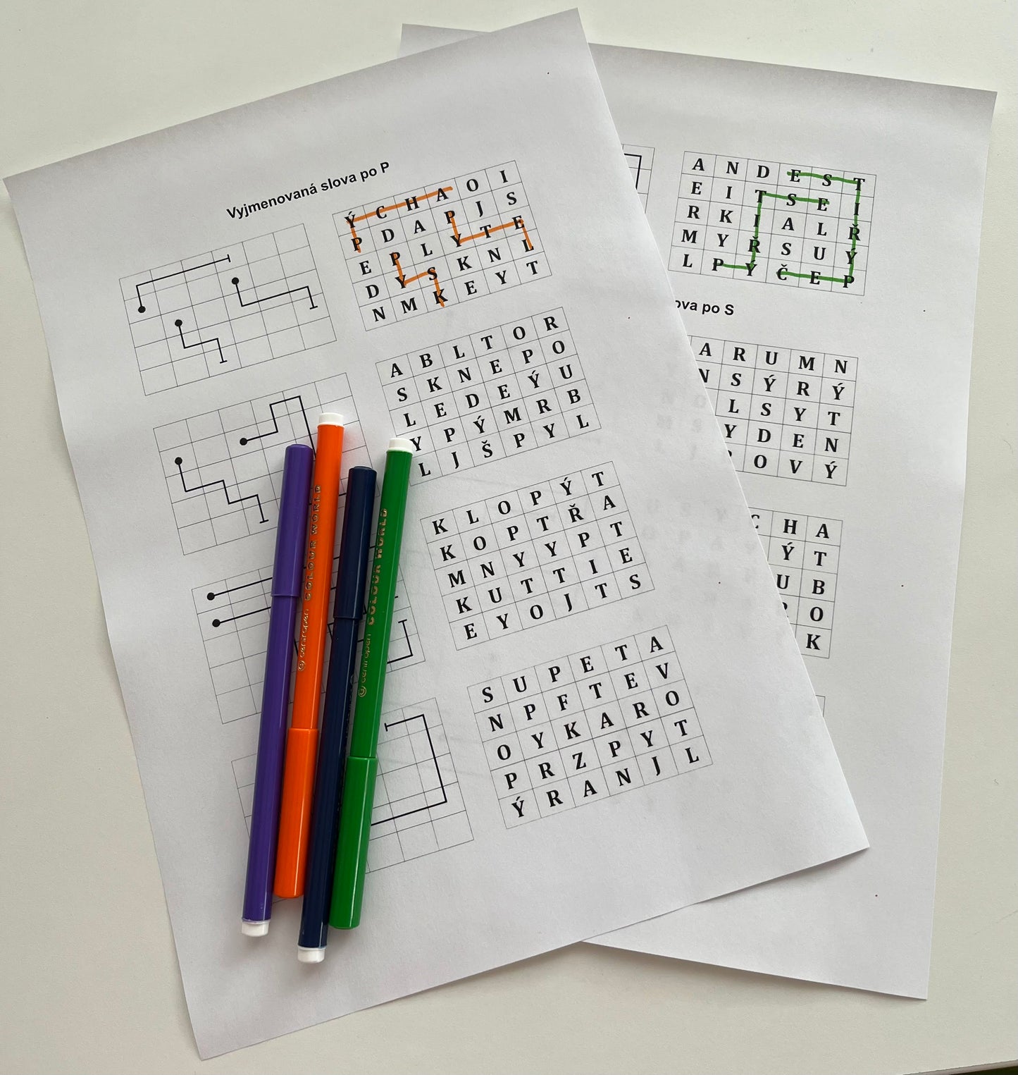 Rozkóduj vyjmenované slovo 2