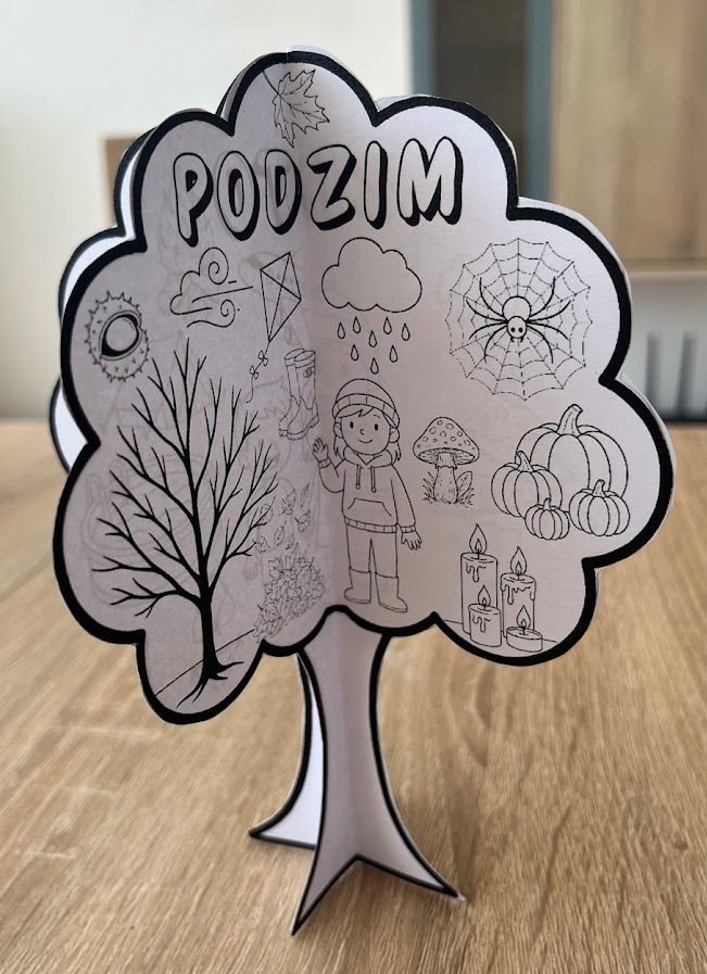 4 roční období - strom