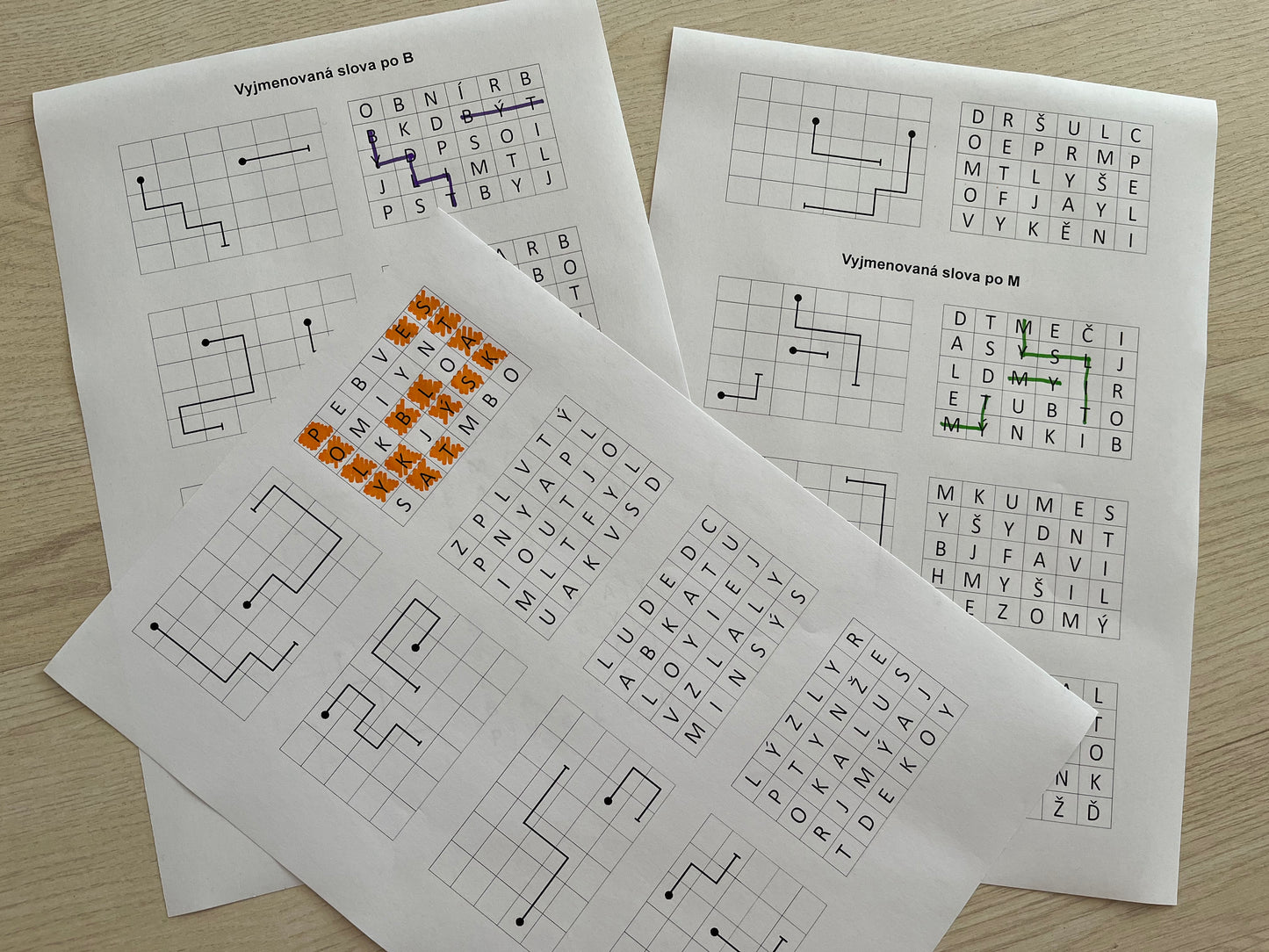 Rozkóduj vyjmenované slovo