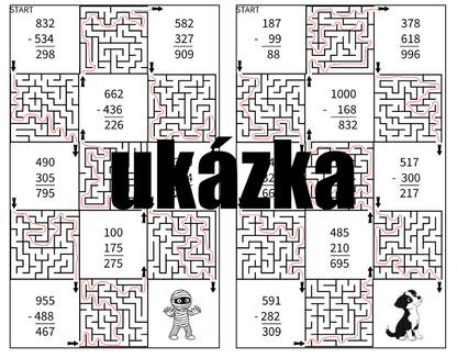 Bludišťová matematika