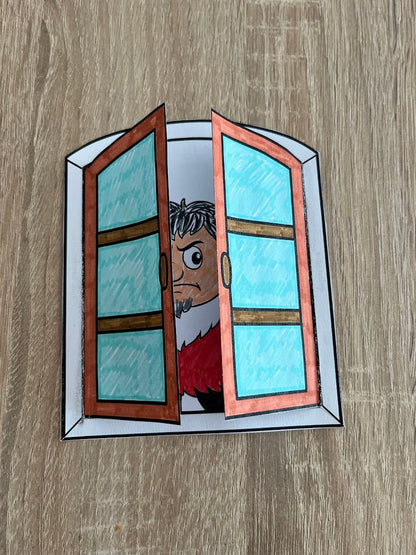 Kdo se skrývá za oknem?
