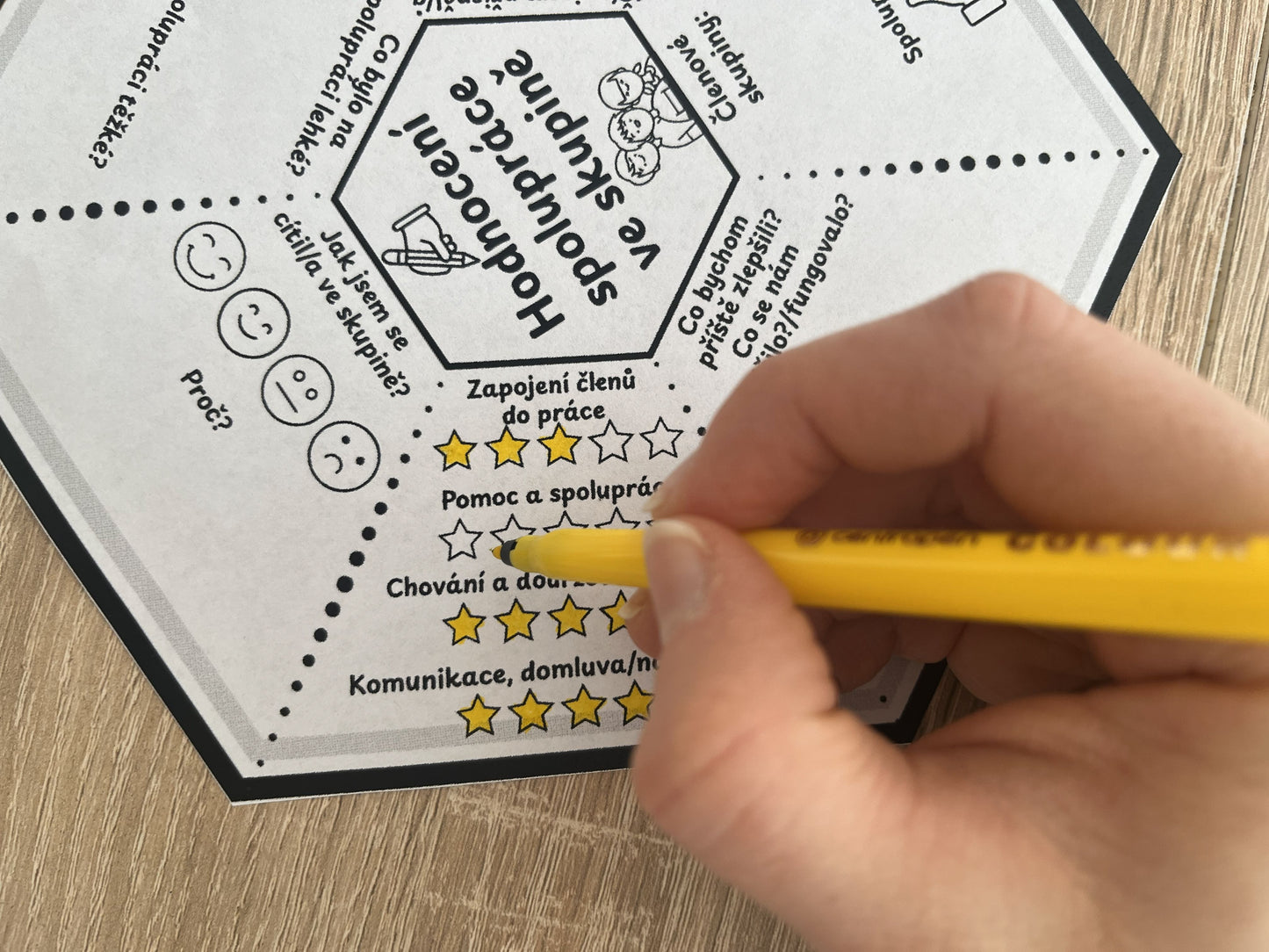 Hexagon - reflexe spolupráce