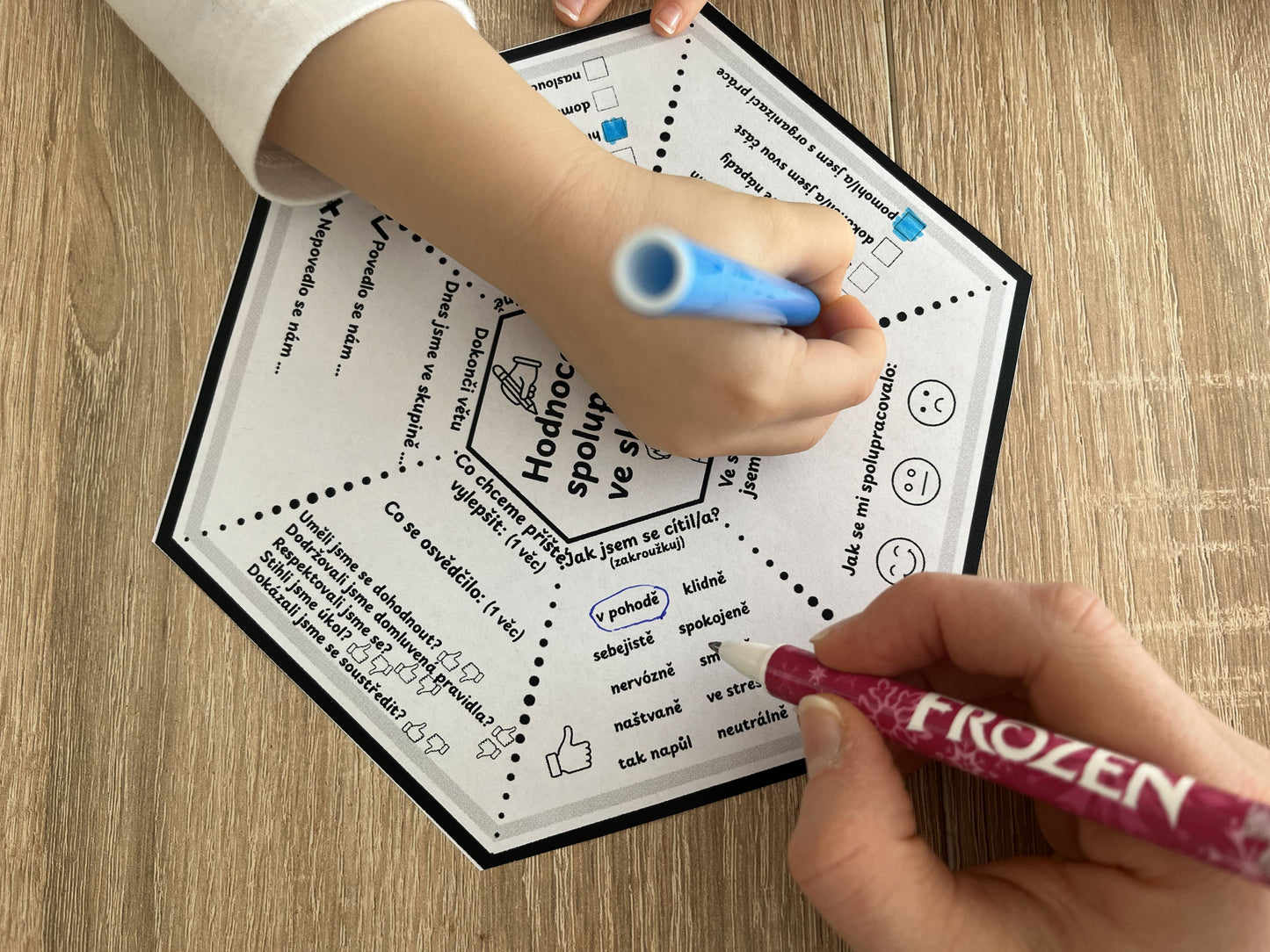 Hexagon - reflexe spolupráce