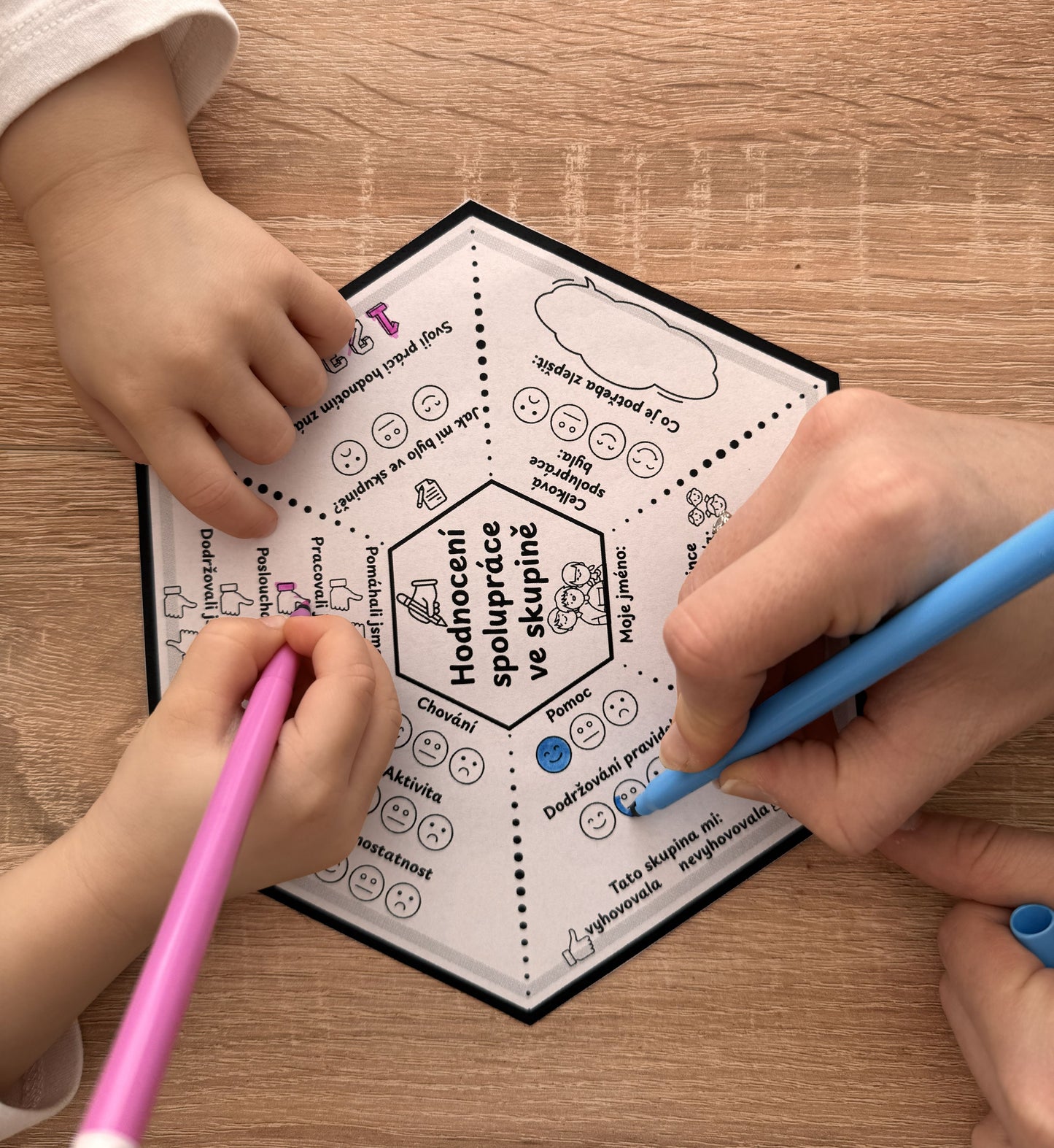 Hexagon - reflexe spolupráce