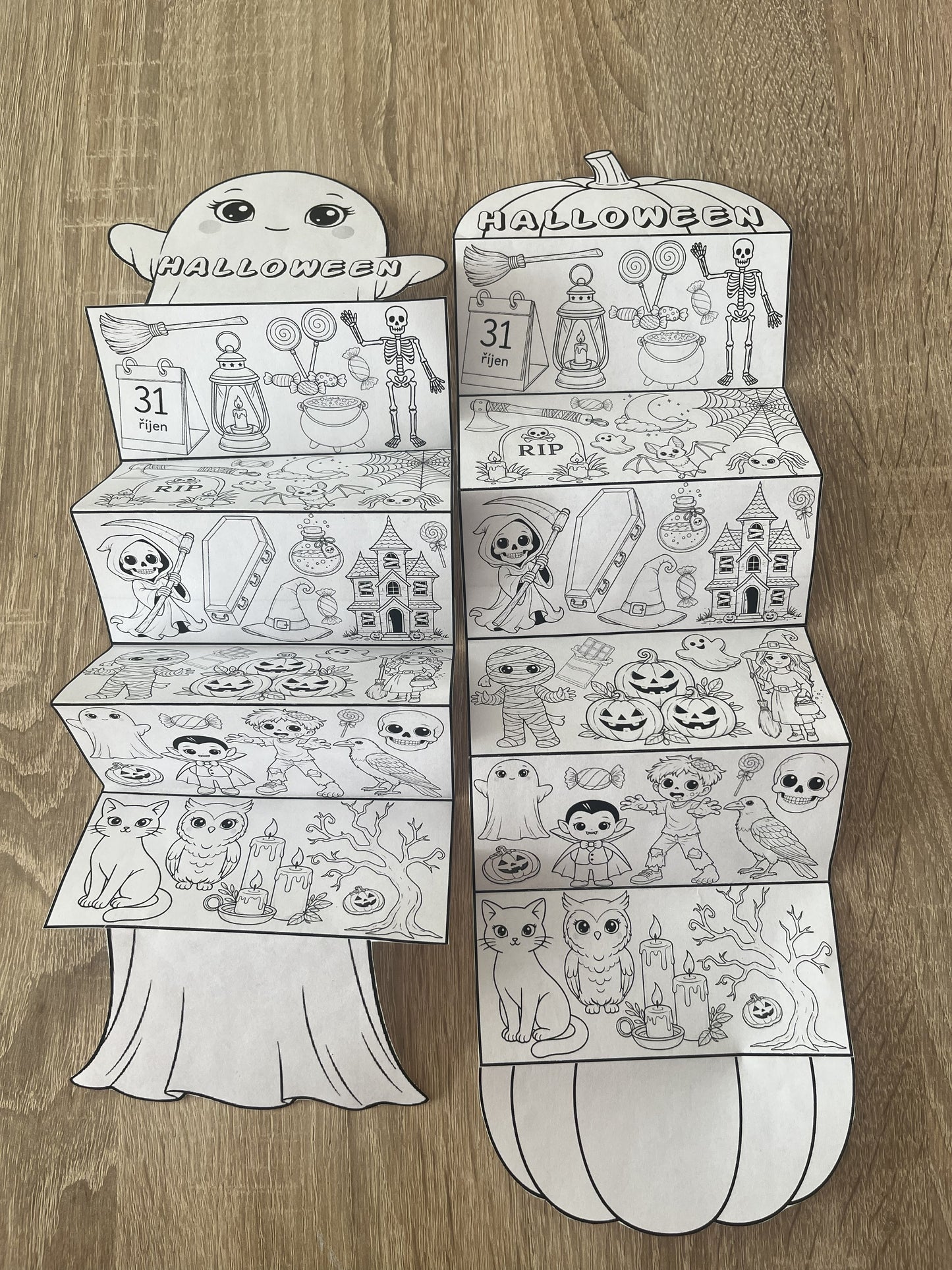 Halloween - skládačka