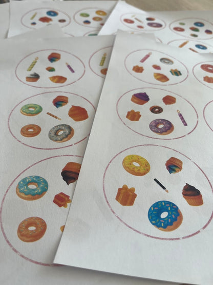 Postřehovka - donuty, muffiny, svíčky