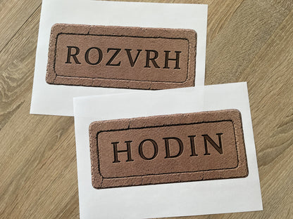 Rozvrh hodin (malý i velký) - PRAVĚK (výzdoba)