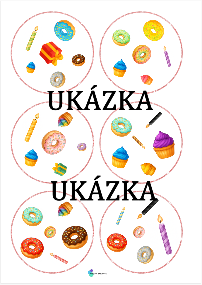 Postřehovka - donuty, muffiny, svíčky