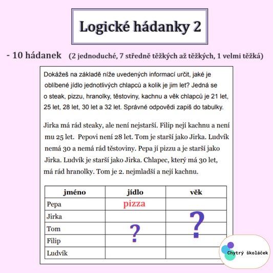 Logické hádanky 2