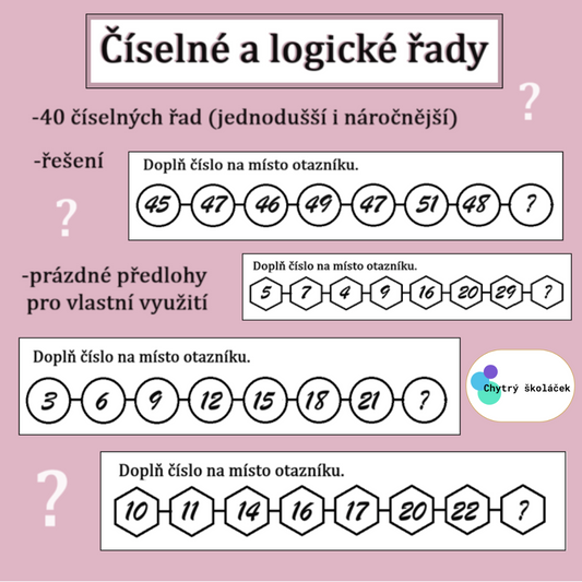 Číselné a logické řady