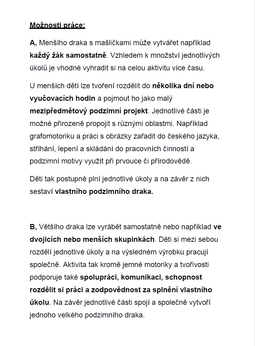 Podzimní drak