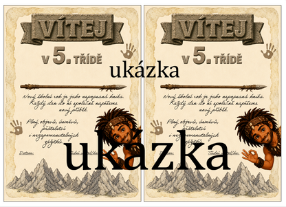 Výzdoba PRAVĚK - balíček (předprodej)