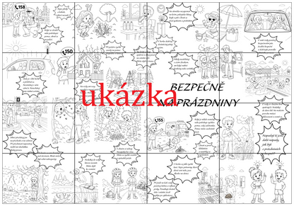 Bezpečně na prázdniny - kooperativní obraz