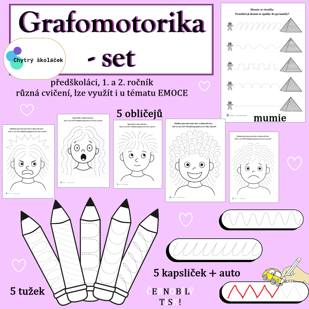 Grafomotorika 2 - set