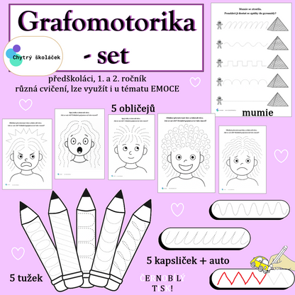 Grafomotorika 2 - set