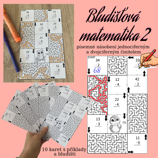 Bludišťová matematika 2