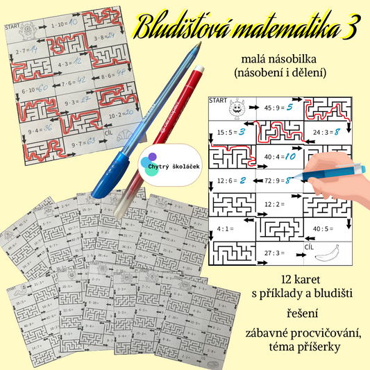 Bludišťová matematika 3