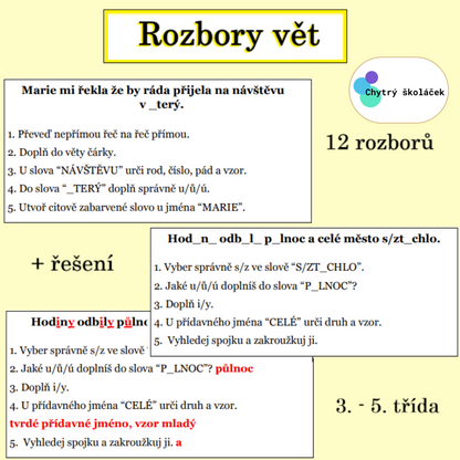Rozbory vět