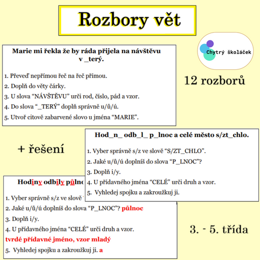 Rozbory vět