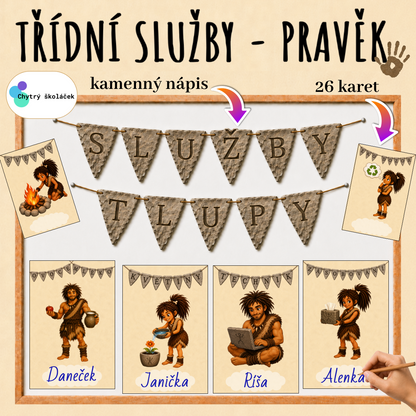 Výzdoba PRAVĚK - balíček (předprodej)