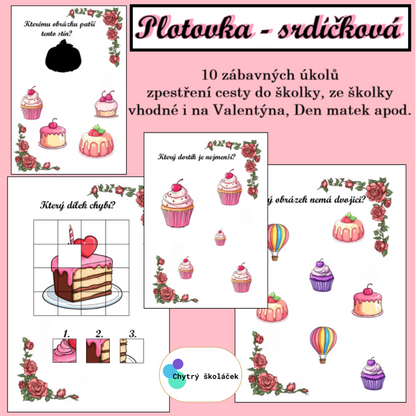 Plotovka - srdíčková