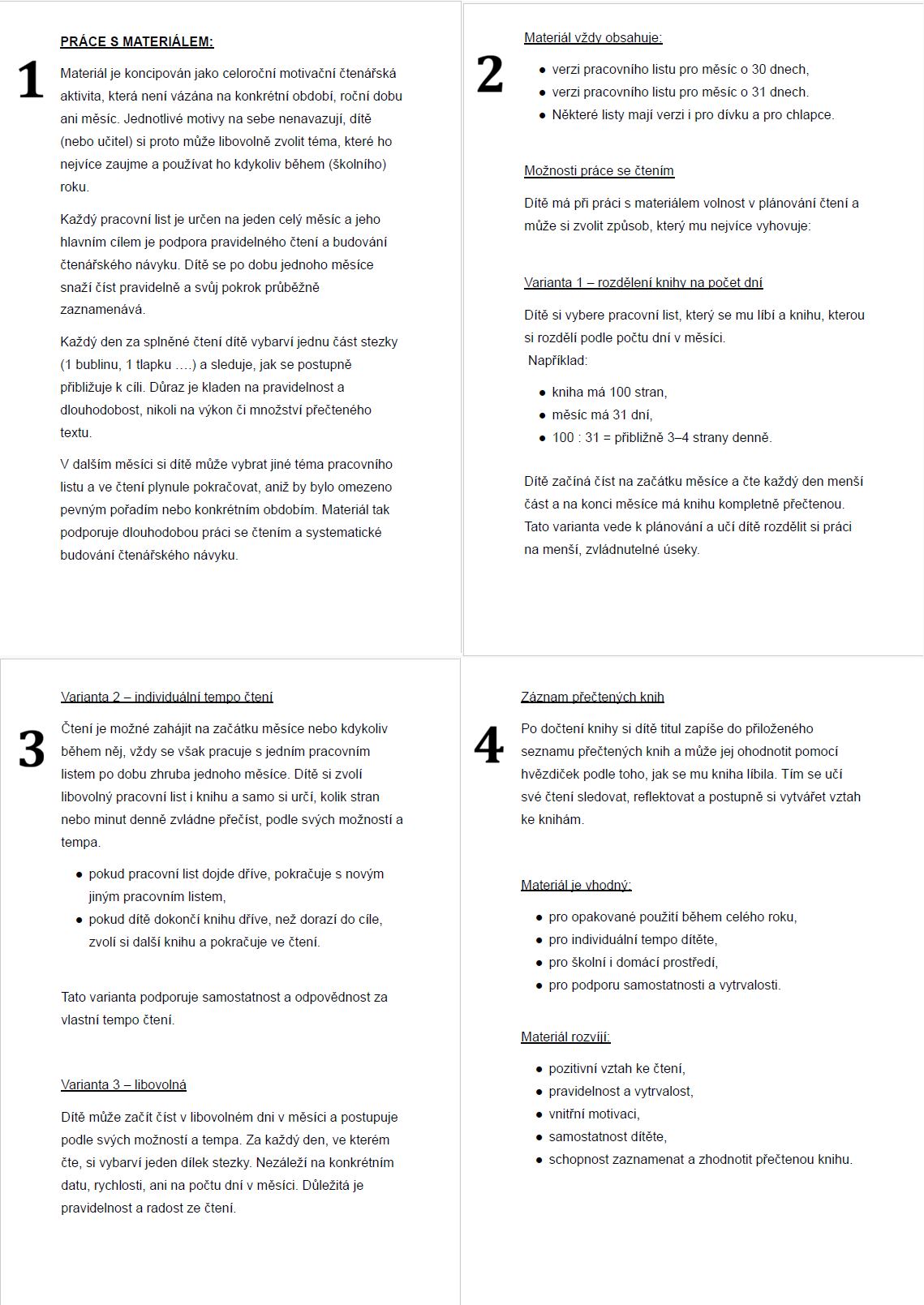 Čtenářské stezky