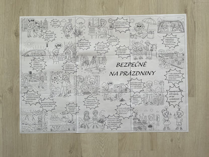 Bezpečně na prázdniny - kooperativní obraz